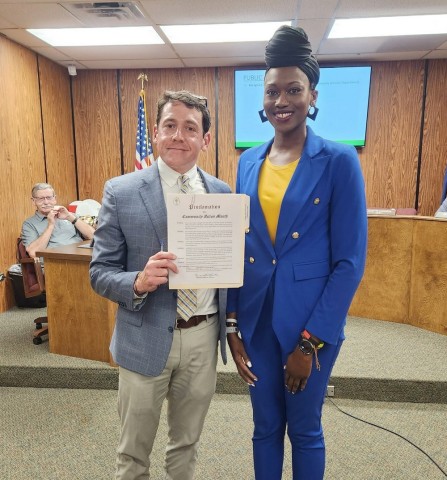 Greenwood Mayor Signs Proclamation for May 2025 as Community Action Month
